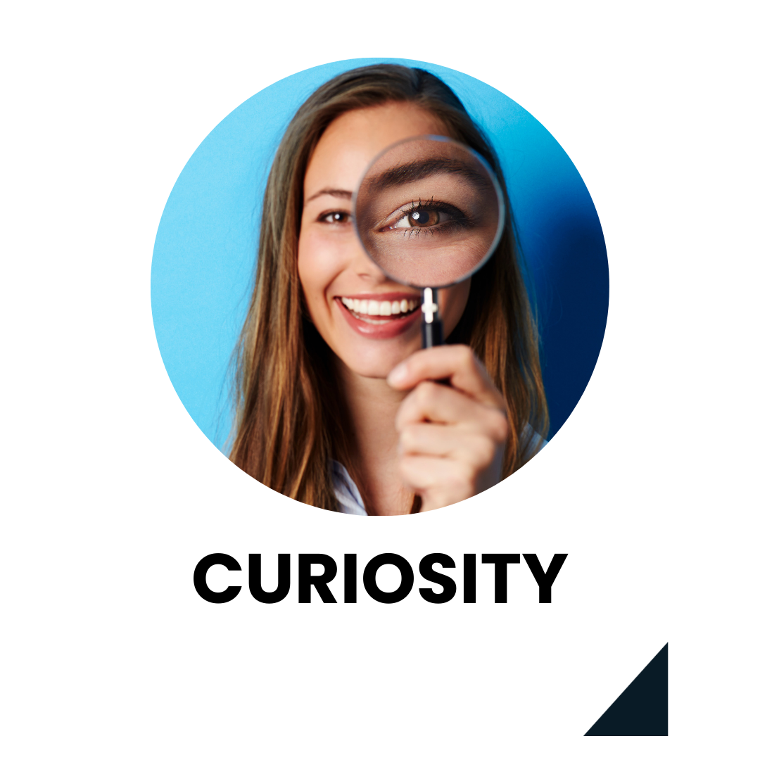 Lumenii values curiosity in our clients and emplyees